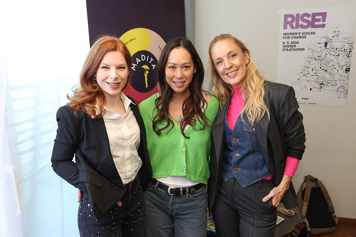 Teresa Vogl, Miriam Hie und Lilian Klebow