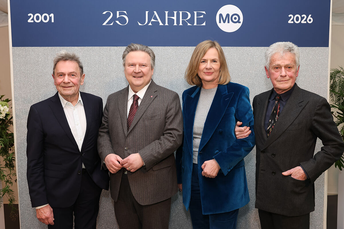 Manfred Ortner, Bürgermeister Michael Ludwig, Bettina Leidl, Laurids Ortner