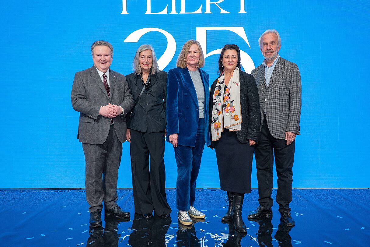 Bürgermeister Michael Ludwig, Elfie Semotan, Bettina Leidl, Veronica Kaup Hasler, Rudolf Scholten