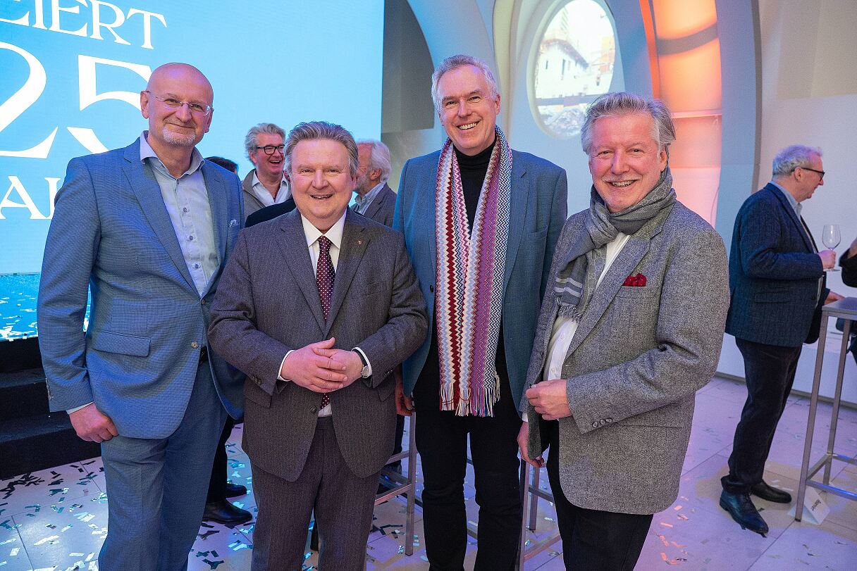 Peter Schöber, Bürgermeister Michael Ludwig, Christoph Thun-Hohenstein, Christian Reichhold